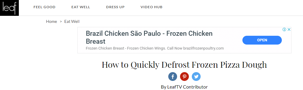 Brazil Frozen Poultry: Implement Location-Based Advertising